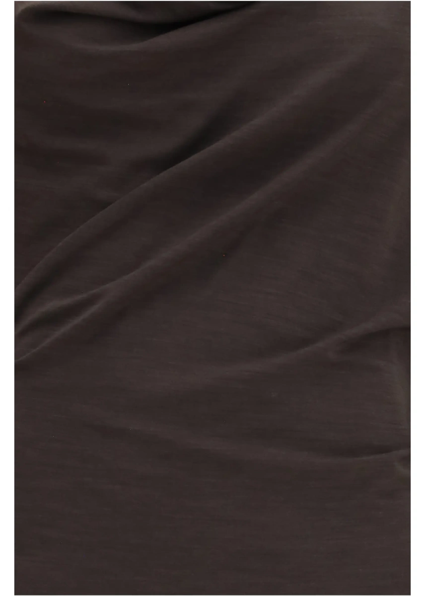 Rochii Techno wool jersey Draped Dress with monili - Img 3