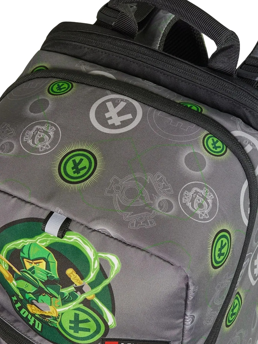 Rucsac LEGO gri din polyester - Img 5