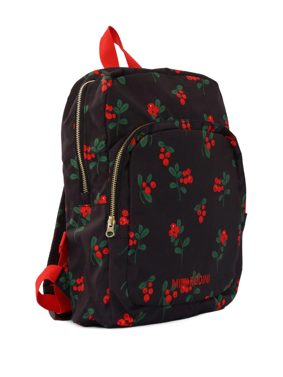 Rucsac MINI RODINI negru din poliester reciclat - Img 3