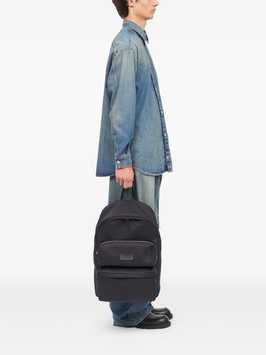Rucsac MM6 Maison Margiela negru din poliamida - Img 2