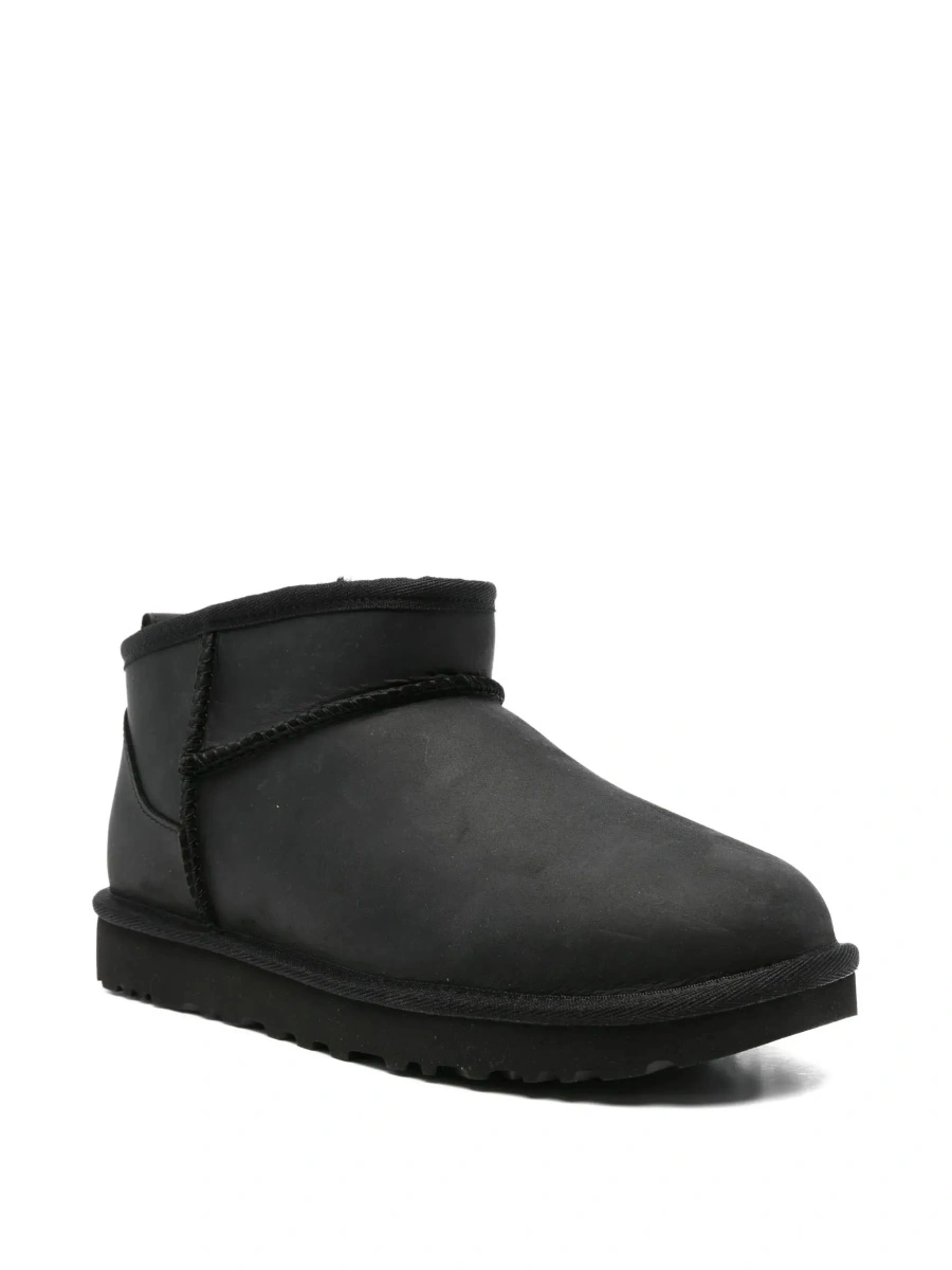 Saboti UGG 'Classic Ultra Mini' negri - Img 5