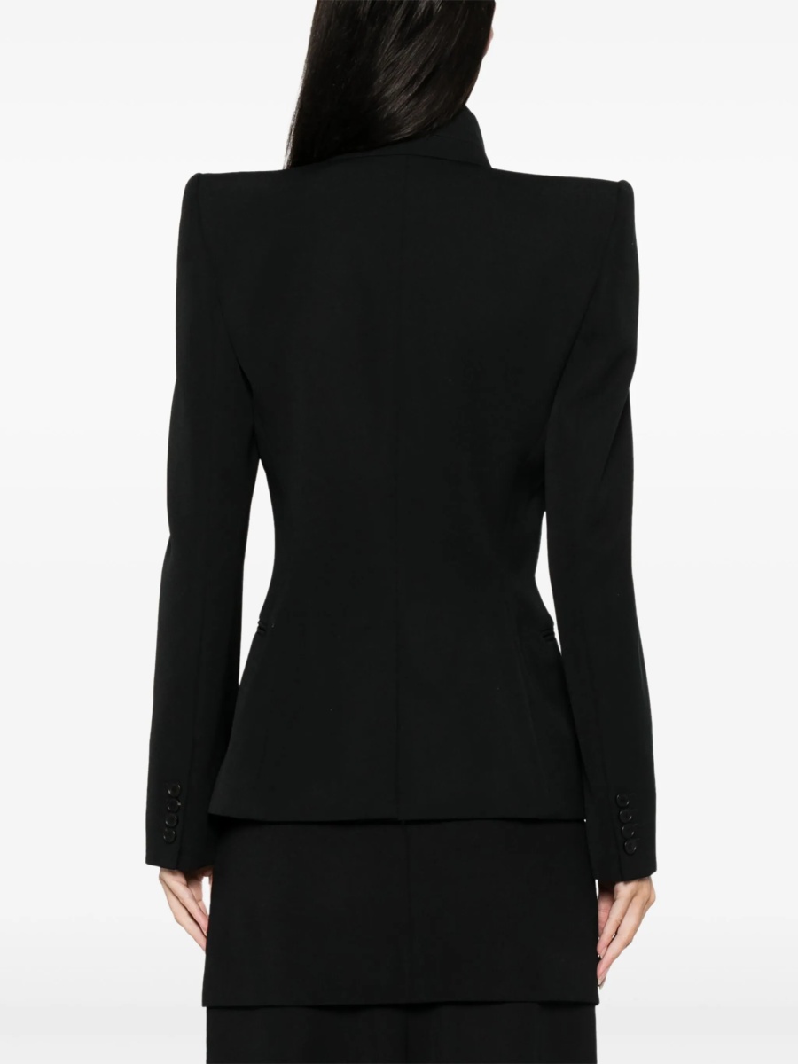 Sacou Alexander McQueen negru din lana - Img 4