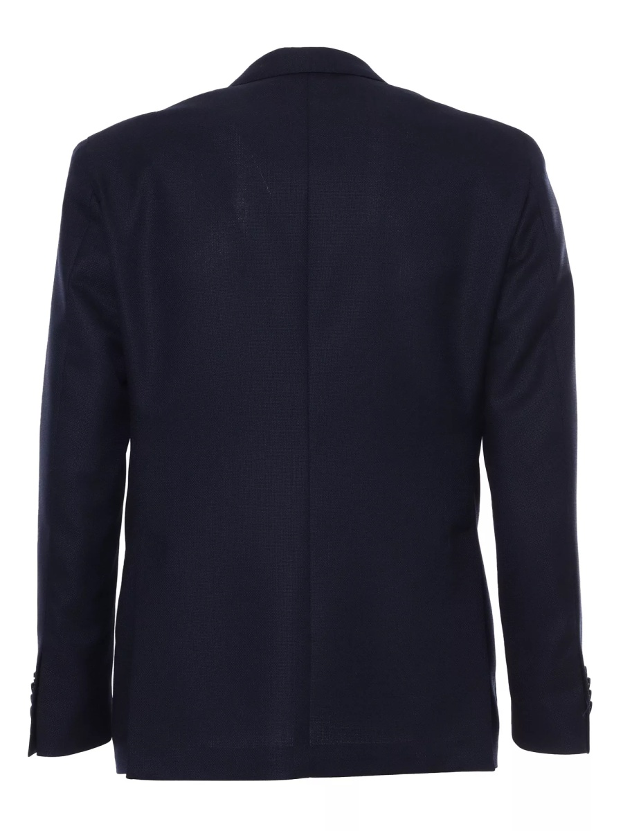Sacou Blue single-breasted blazer - Img 3