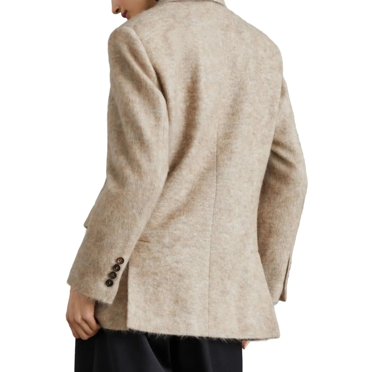 Sacou Brunello Cucinelli Monili-Embellished Blazer - Img 3