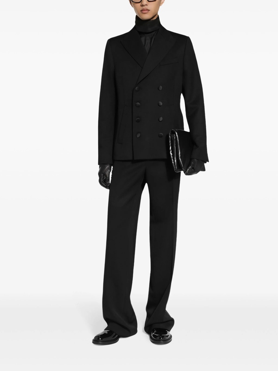Sacou Dolce &amp; Gabbana negru din lana - Img 2