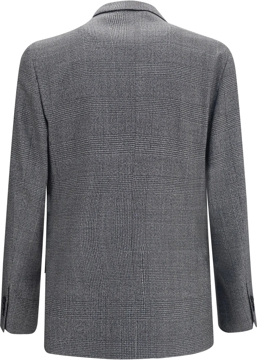 Sacou Double-breasted wool Blazer - Img 2
