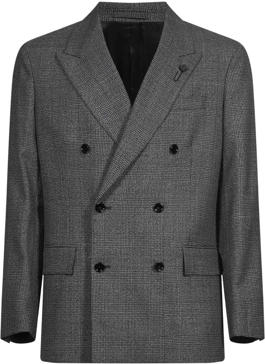 Sacou Double-breasted wool Blazer - Img 6