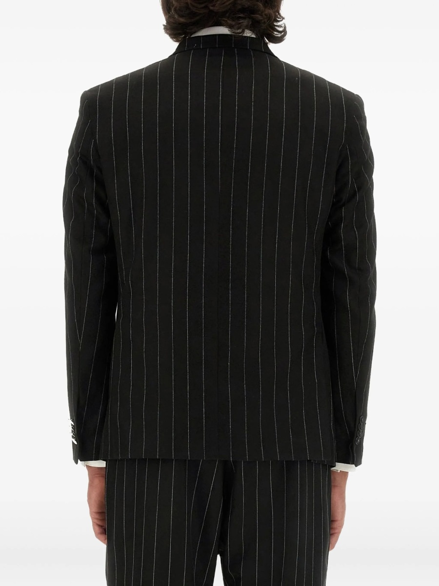 Sacou elegant Family First negru din polyester si vascoza - Img 3