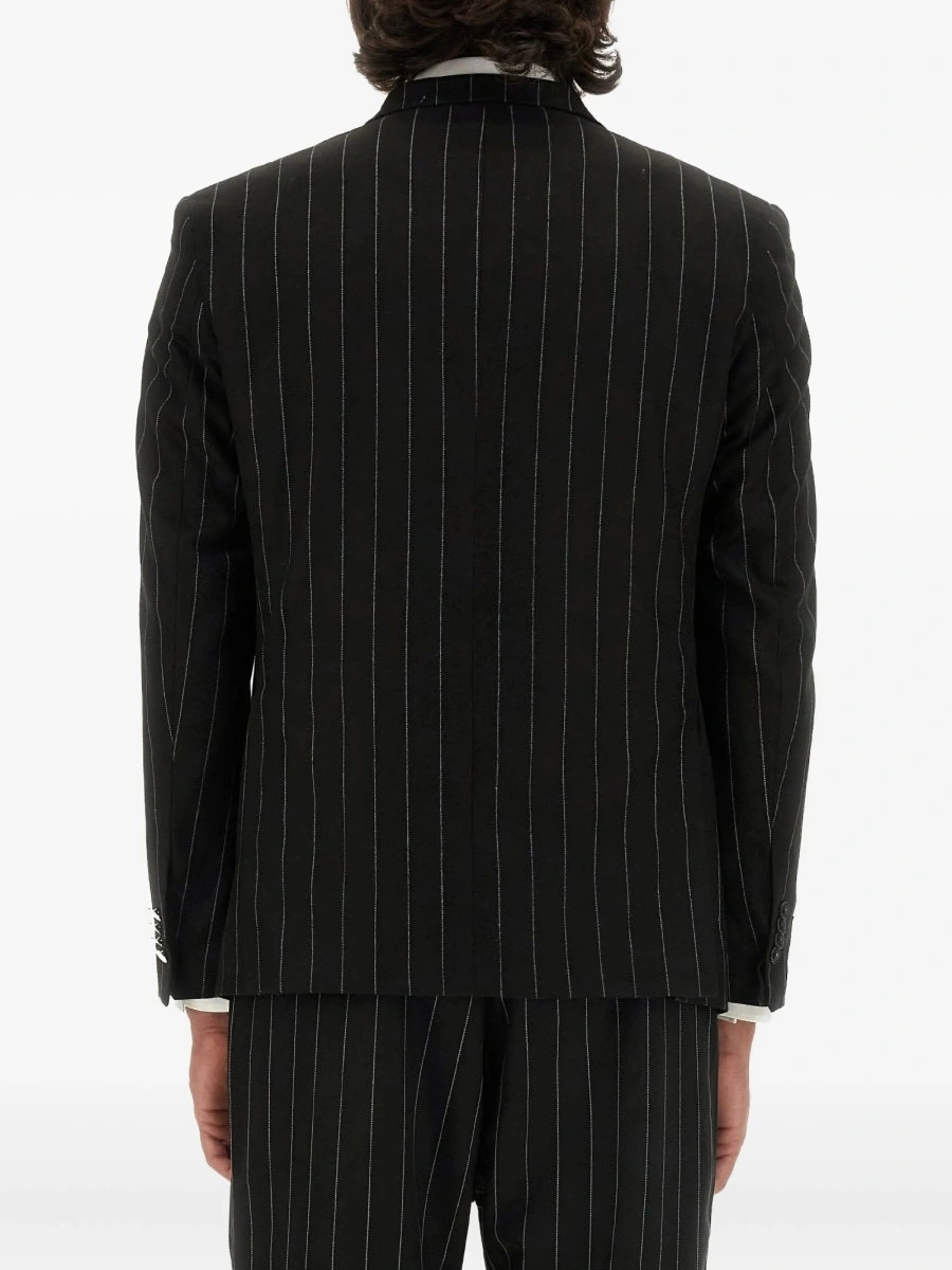 Sacou elegant Family First negru din polyester si vascoza - Img 3
