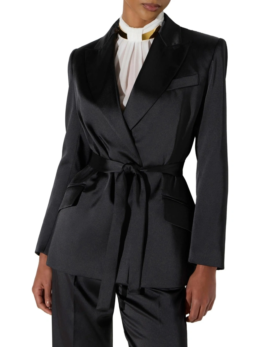 Sacou Elisabetta Franchi negru - Img 4