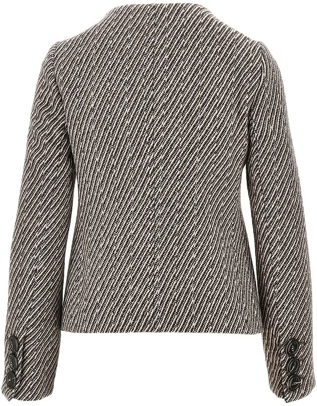 Sacou Emporio Armani maro din lana - Img 3