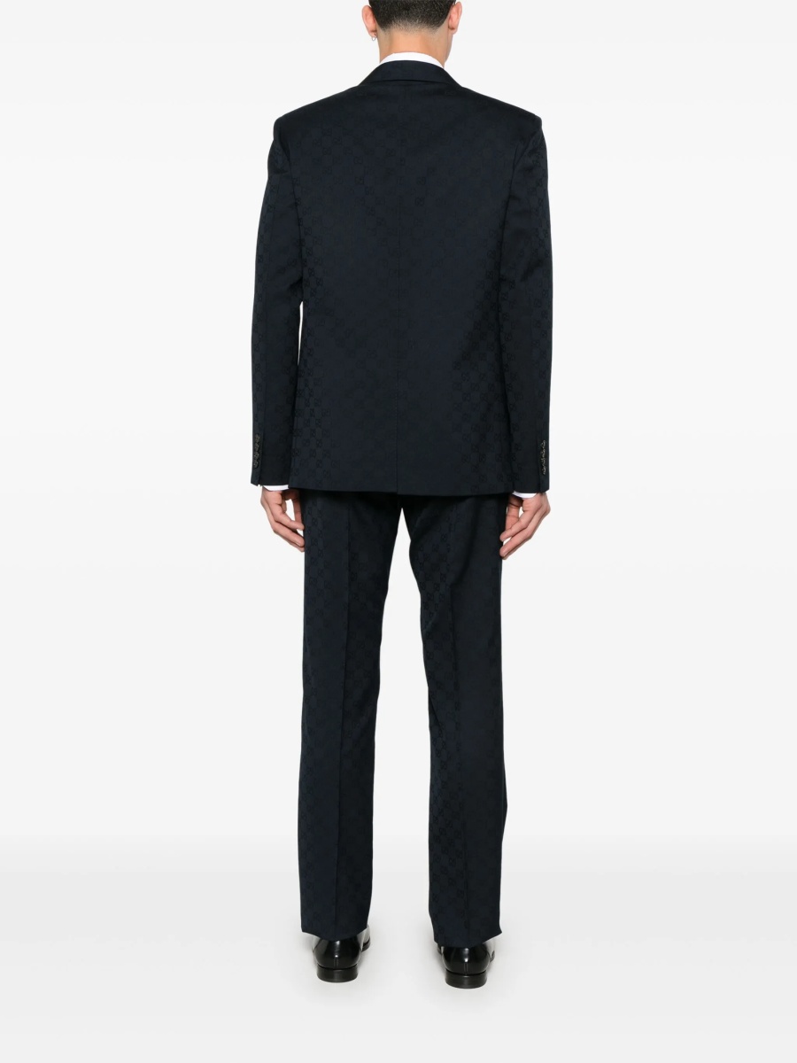 Sacou Gucci albastru din lana - Img 3