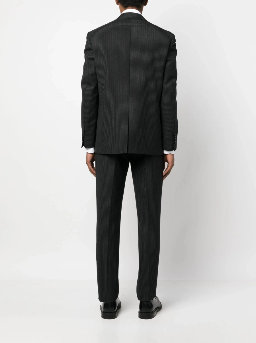 Sacou Lardini negru din lana - Img 4