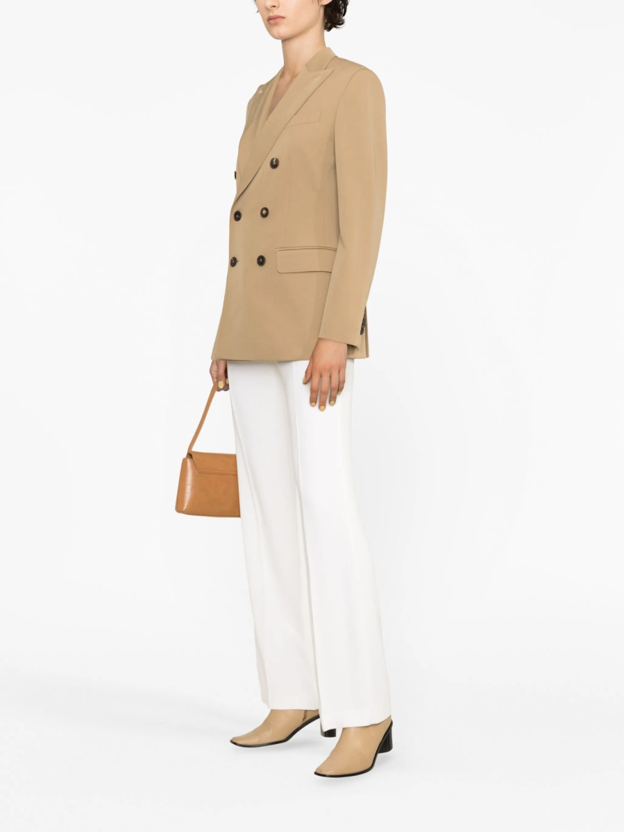 Sacou Max Mara maro din lana si elastan - Img 3