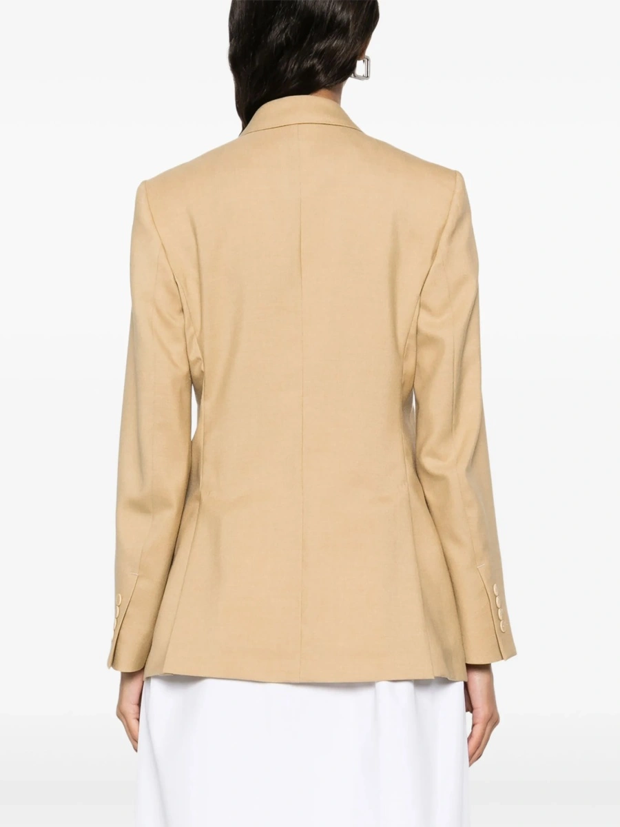 Sacou Max Mara neutru din mohair si lana - Img 4