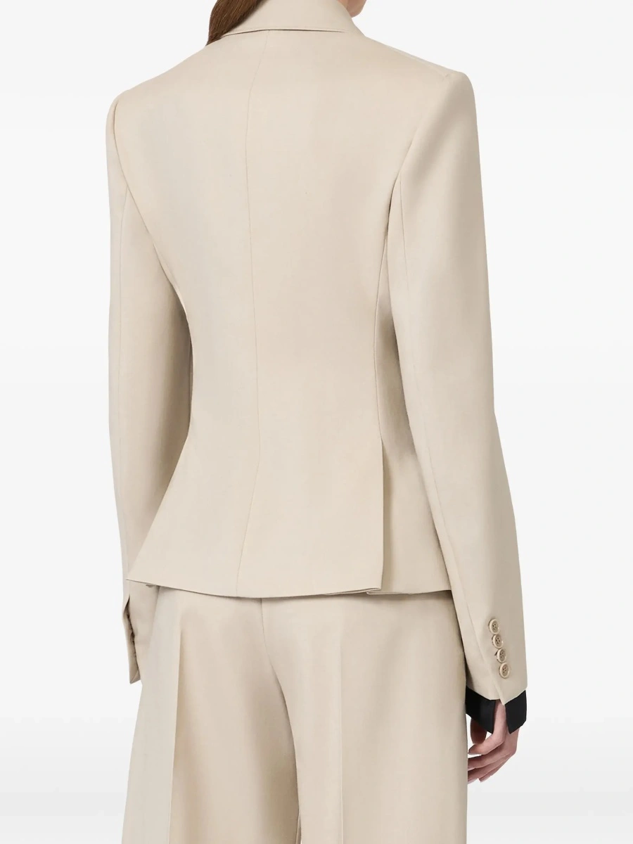 Sacou Placido double-breasted Blazer in wool, mohair, and silk - Img 5