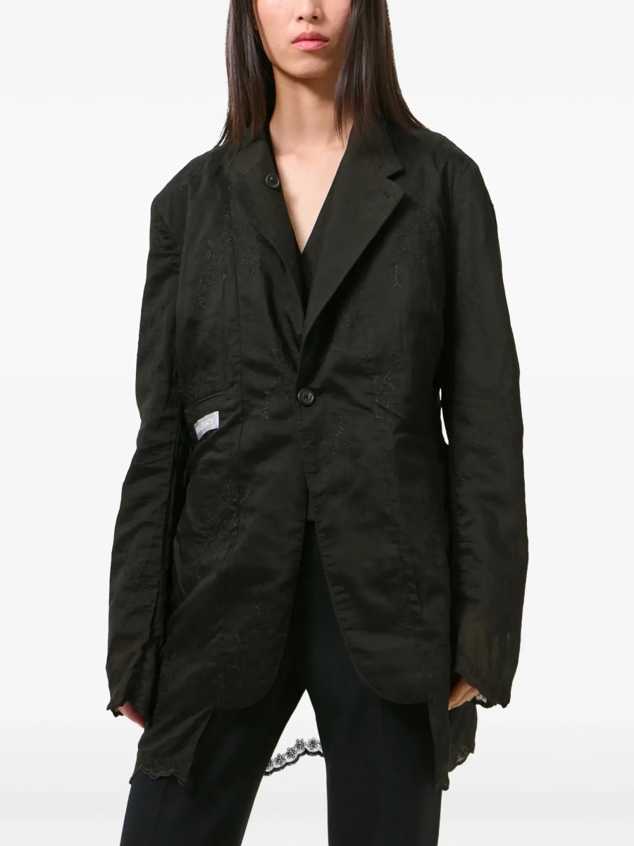 Sacou Reversible drip single breasted Blazer - Img 6