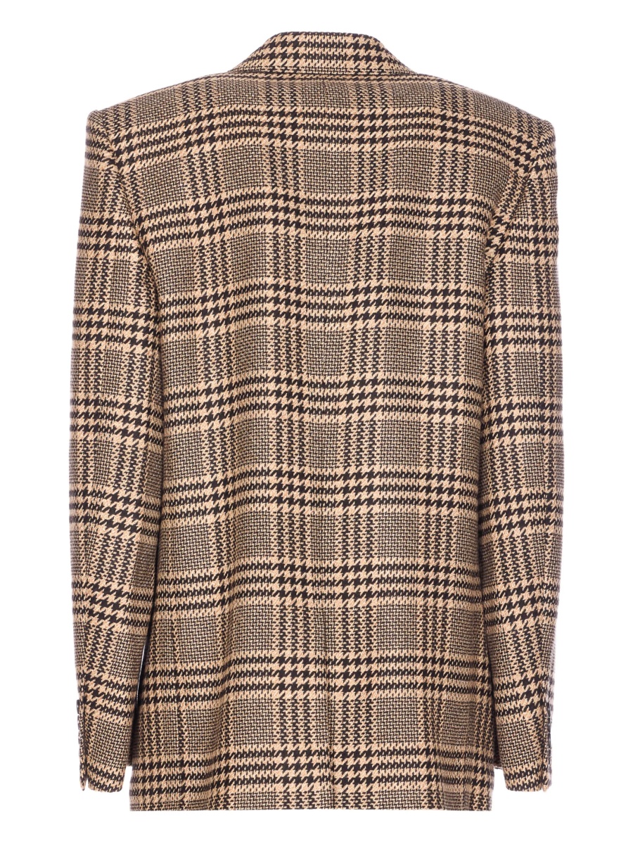 Sacou Saint Laurent maro din matase si casmir - Img 2