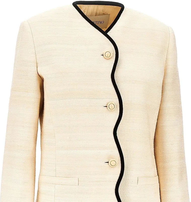 Sacou Silk Linen Canvas jacket - Img 2