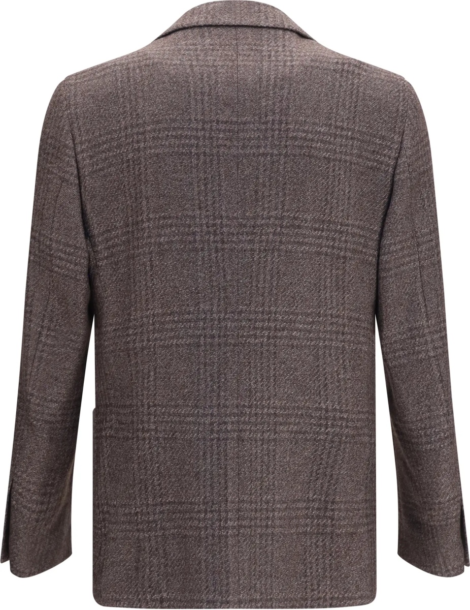 Sacou Single-breasted wool-blend Blazer - Img 2
