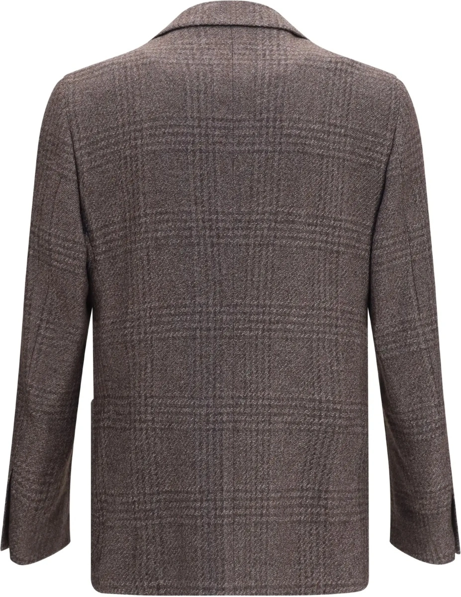 Sacou Single-breasted wool-blend Blazer - Img 4