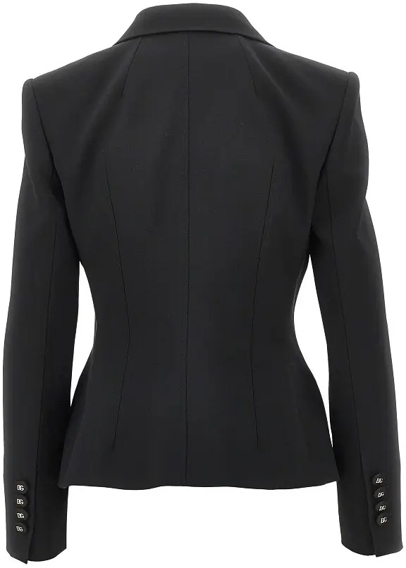 Sacou Slim Fit gabardine single-breasted jacket - Img 3