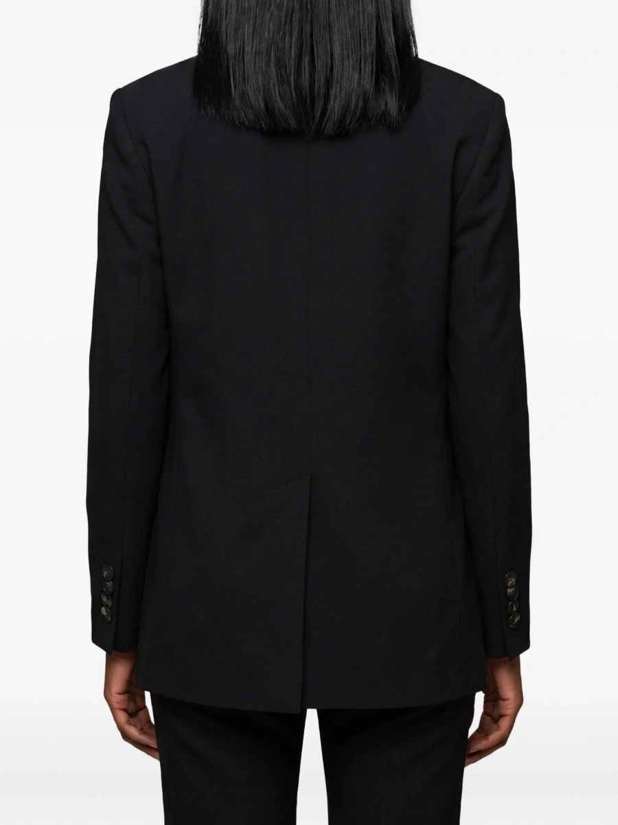 Sacou SUTTON NEW YORK negru din elastan si vascoza - Img 3