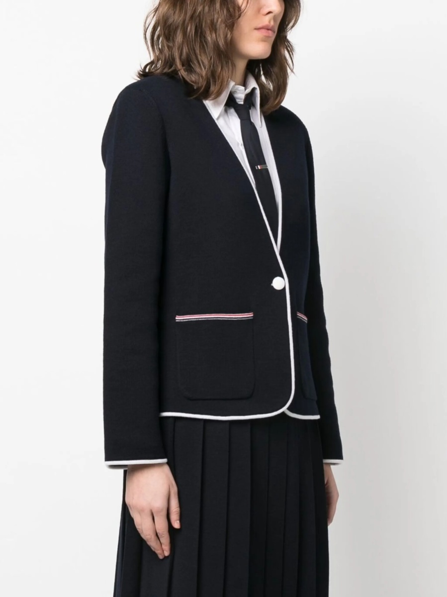 Sacou Thom Browne albastru - Img 3