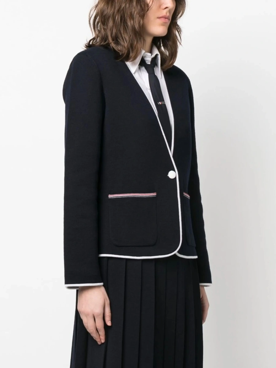 Sacou Thom Browne albastru - Img 3