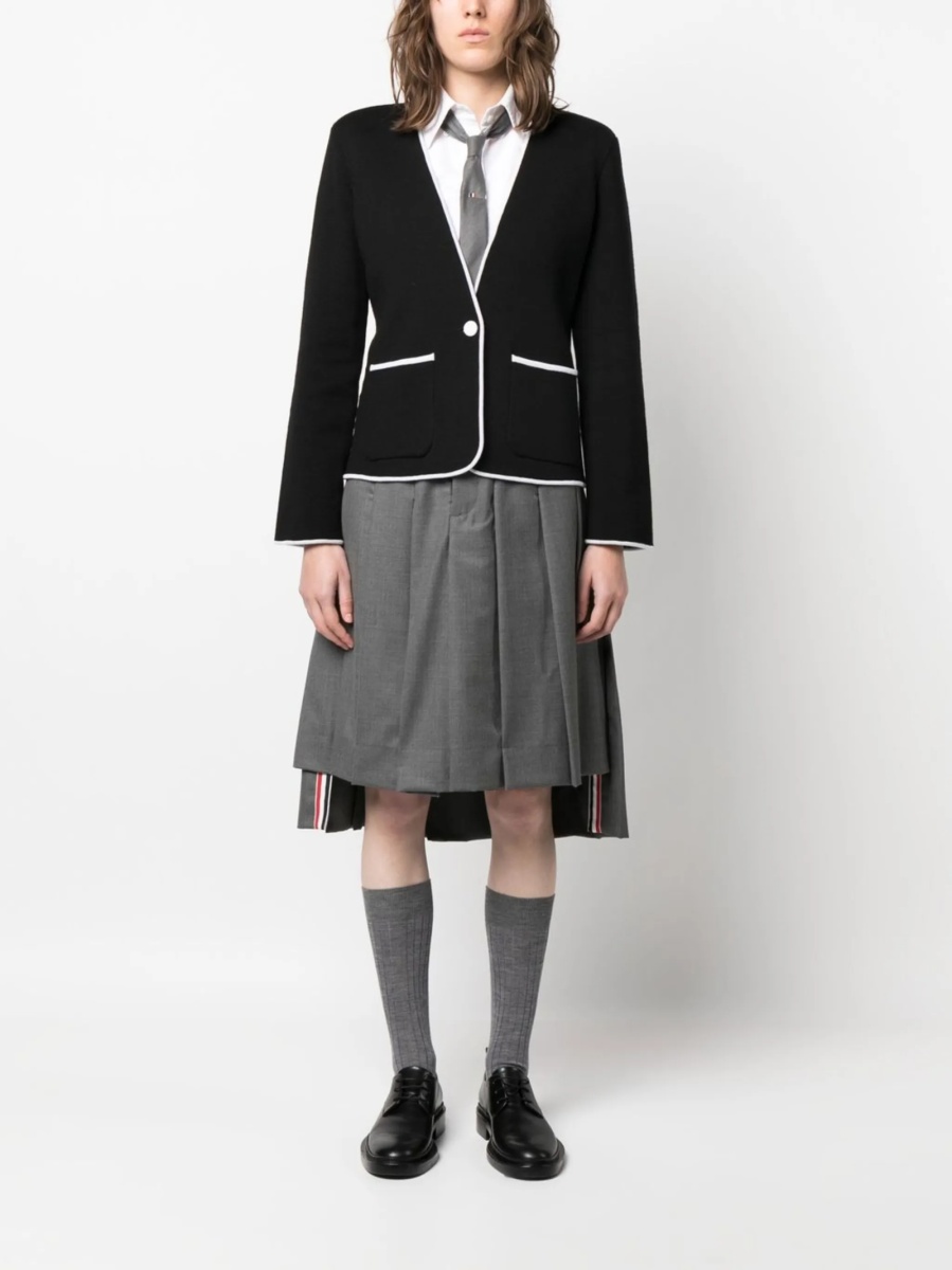 Sacou Thom Browne negru - Img 2