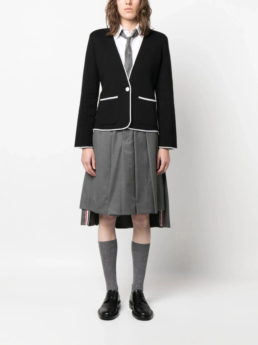 Sacou Thom Browne negru - Img 2
