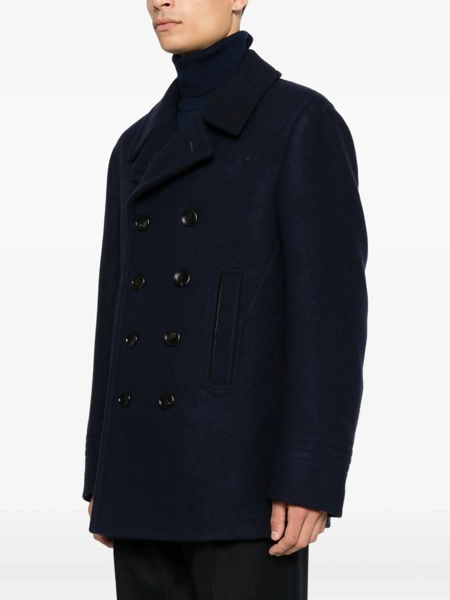 Sacou Tom Ford albastru din lana - Img 5