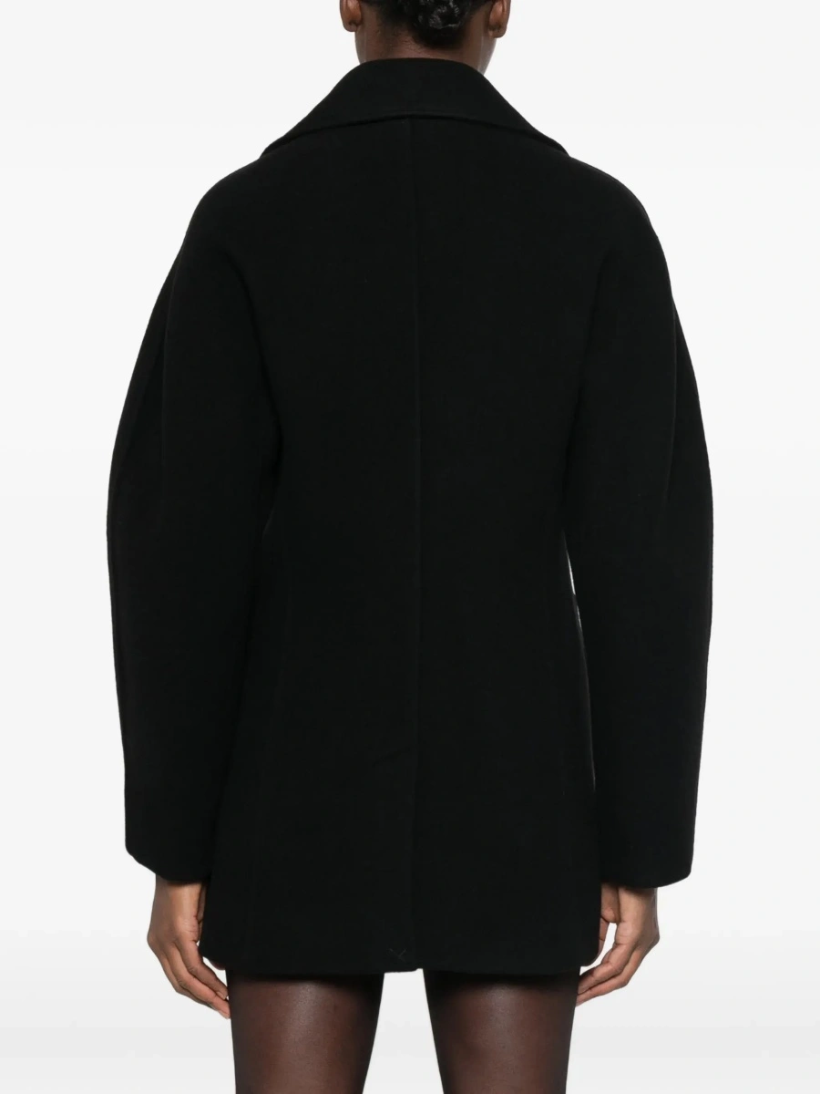 Sacou TOTEME negru din lana - Img 6