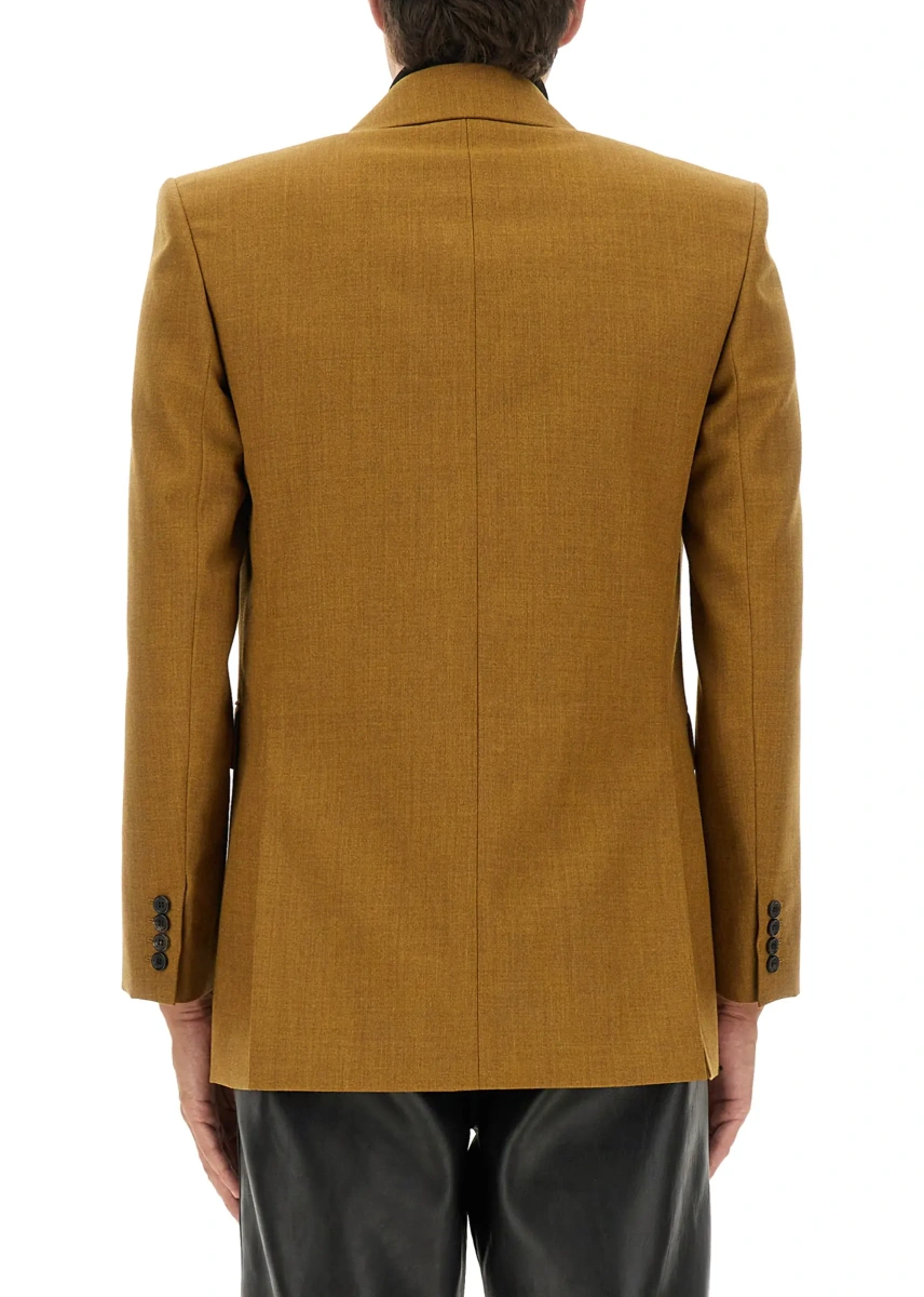 Sacouri Double-Breasted Wool Jacket - Img 3
