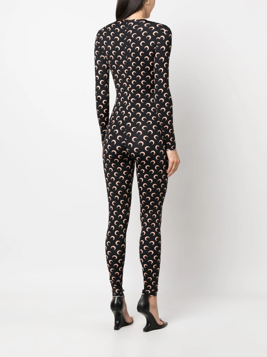 Salopeta MARINE SERRE crescent moon neagra - Img 4