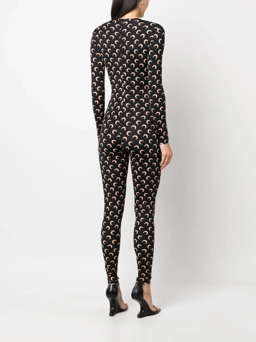 Salopeta MARINE SERRE crescent moon neagra - Img 4