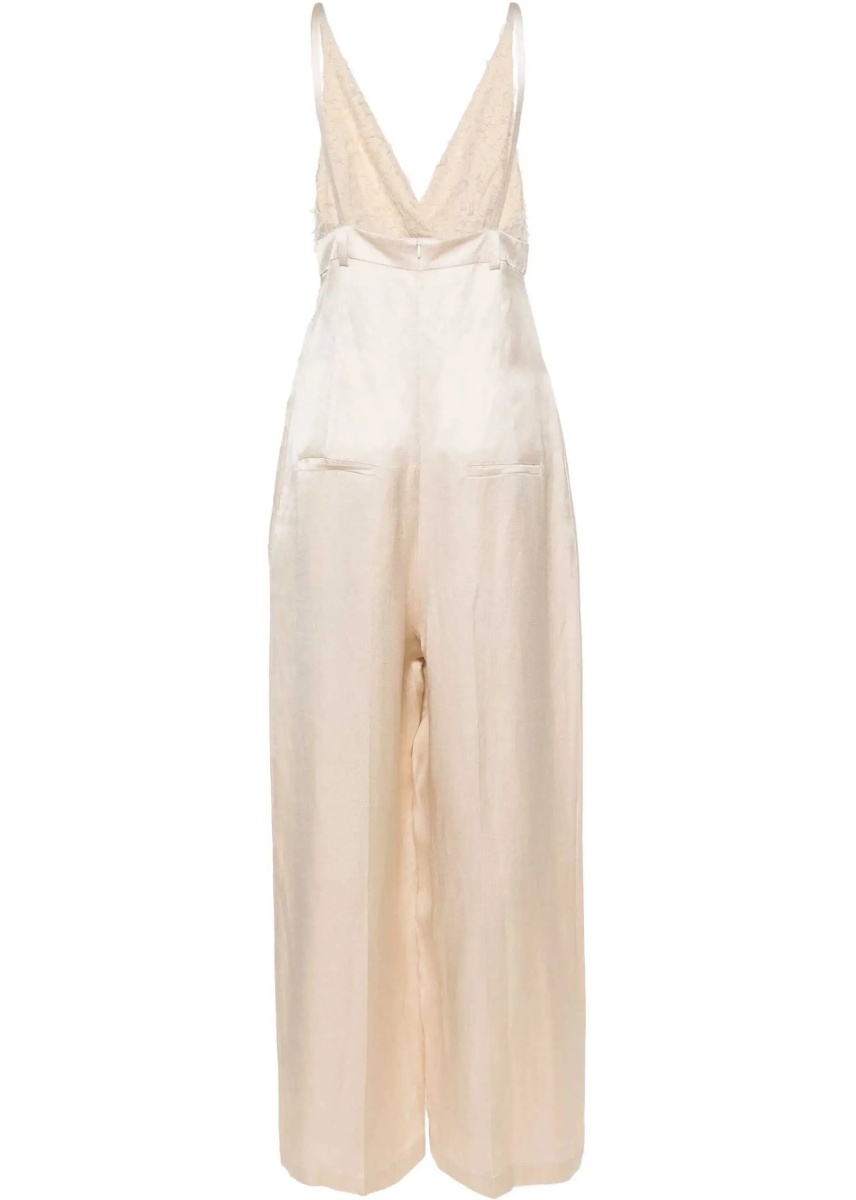 Salopete Malfile' Satin Jumpsuit* - Img 2