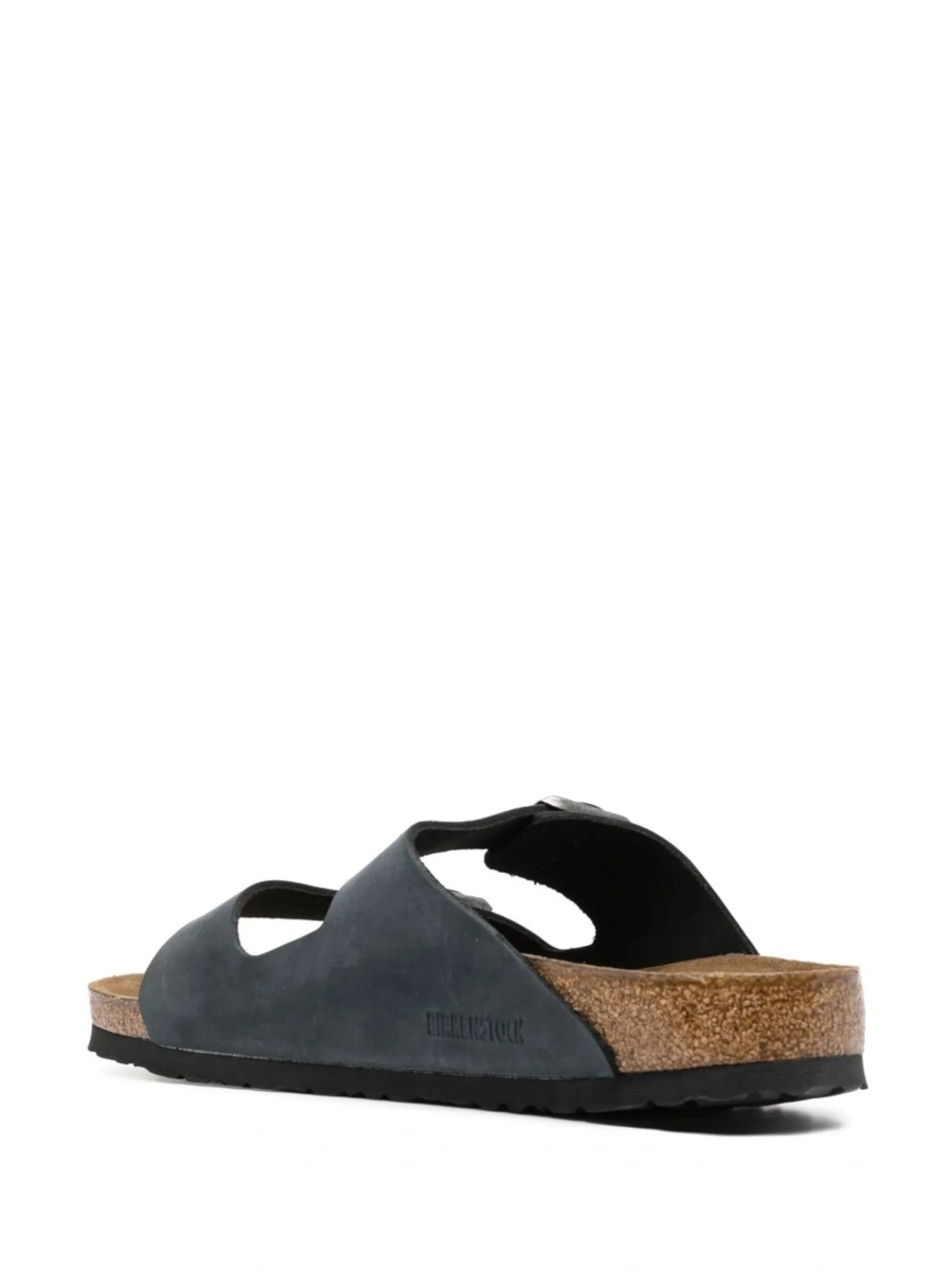 Sandale Birkenstock albastre din piele - Img 3