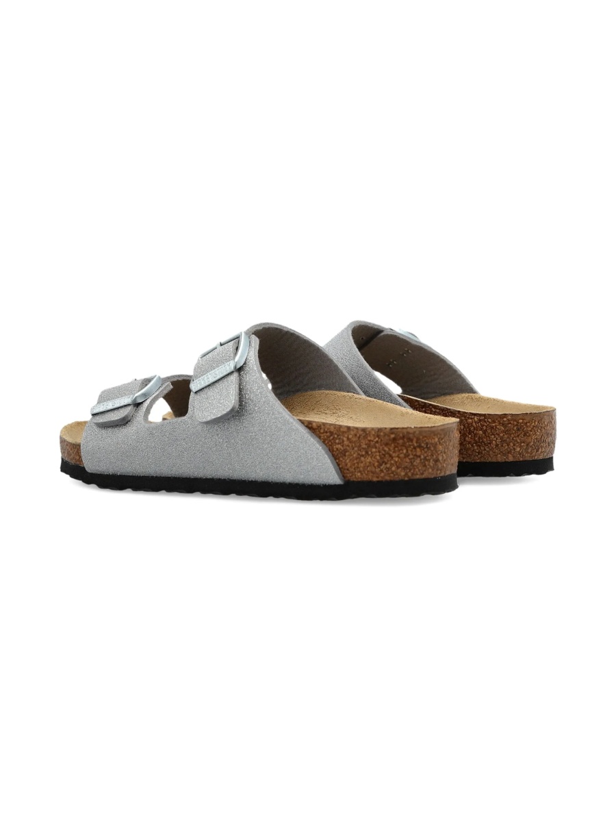 Sandale Birkenstock argintii din acetat de polietilen vinil (peva) - Img 3