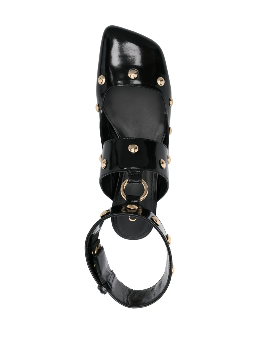 Sandale Chloe negre din piele - Img 4