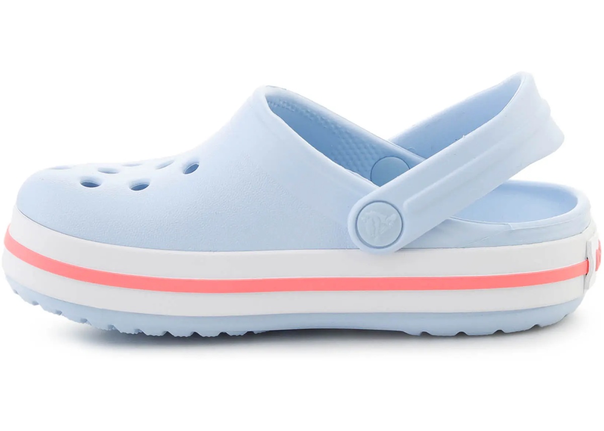 Sandale CROCBAND KIDS CLOG T BLUE FROST/GUAVA - Img 4
