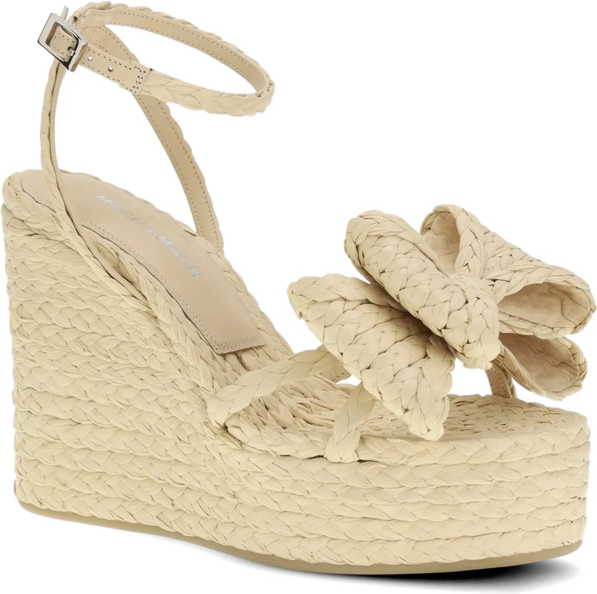 Sandale Le Cadeau raffia wedge Sandals - Img 4