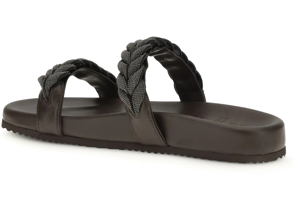 Sandale Leather Sandals with Precious Braided Straps - Img 3