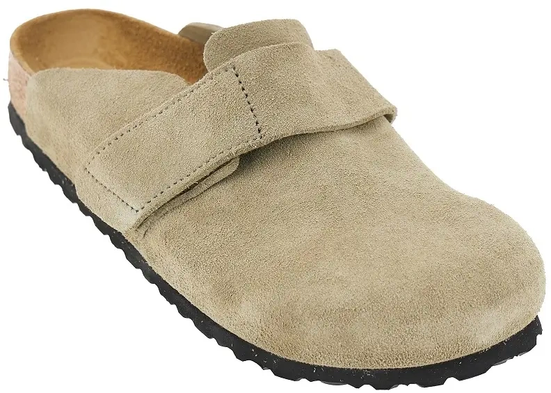 Sandale 'Loma' suede leather clogs - Img 2
