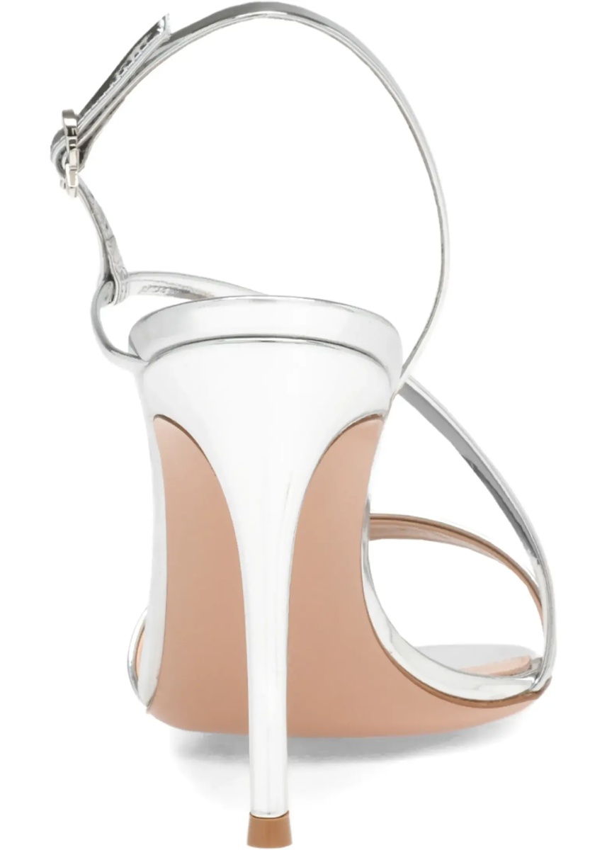 Sandale Manhattan metallic-effect leather Sandals - Img 6