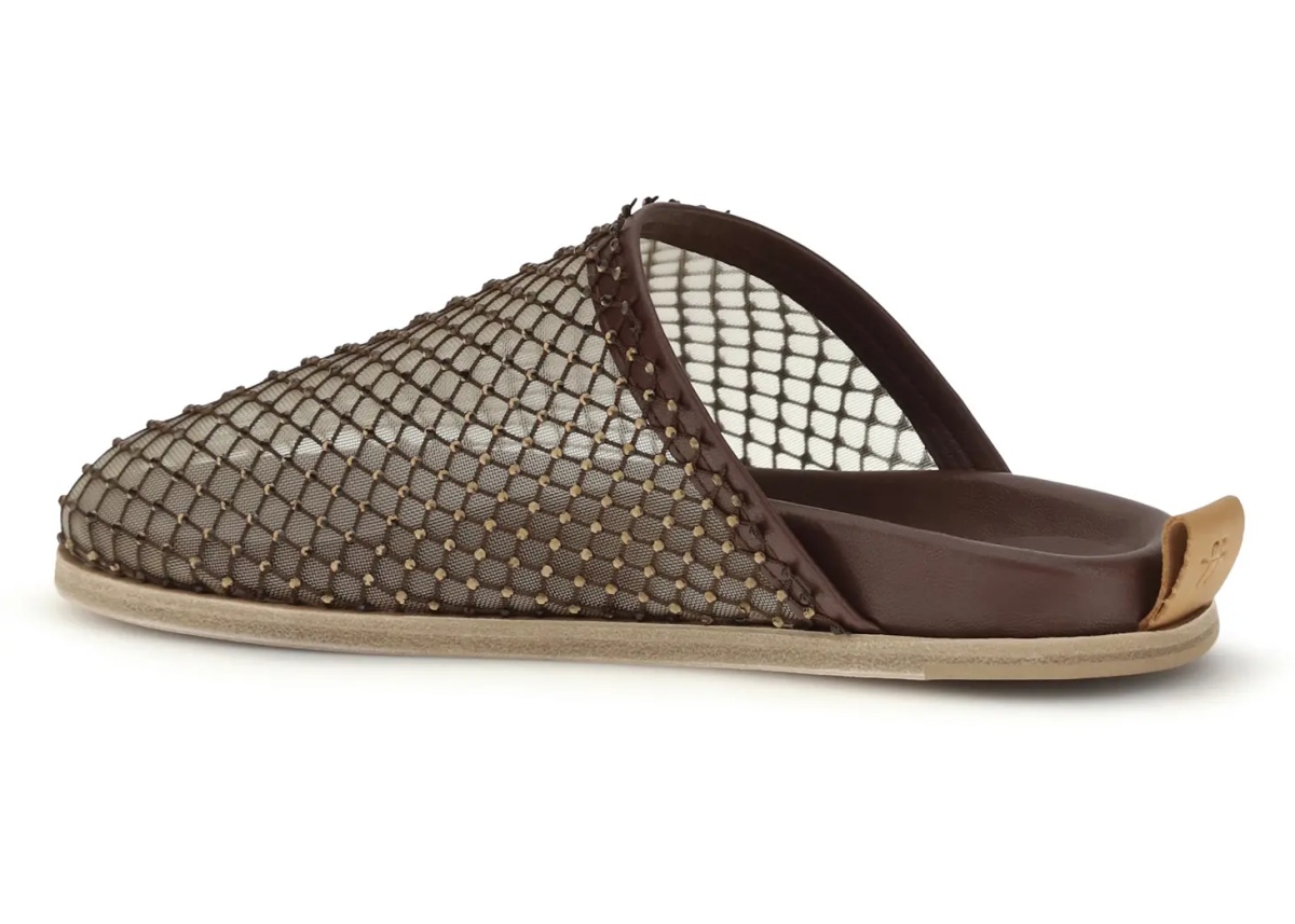 Sandale Mesh Mules with rhinestones - Img 3