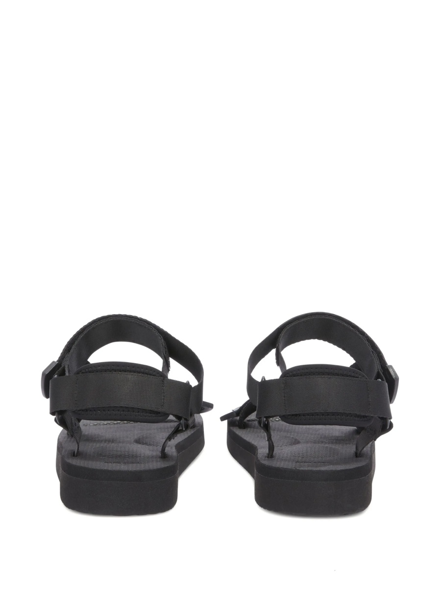 Sandale Palm Angels negre din polyester si poliamida - Img 3