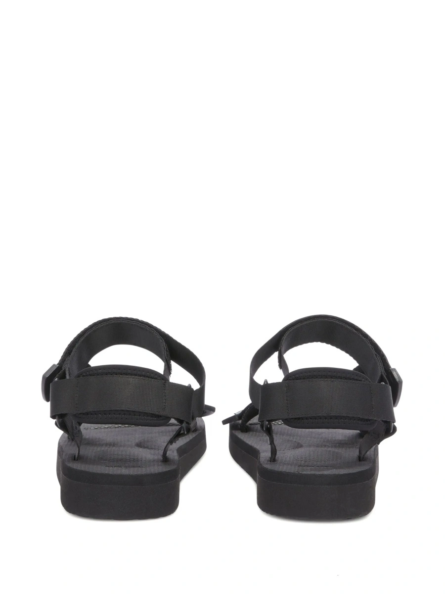 Sandale Palm Angels negre din polyester si poliamida - Img 3