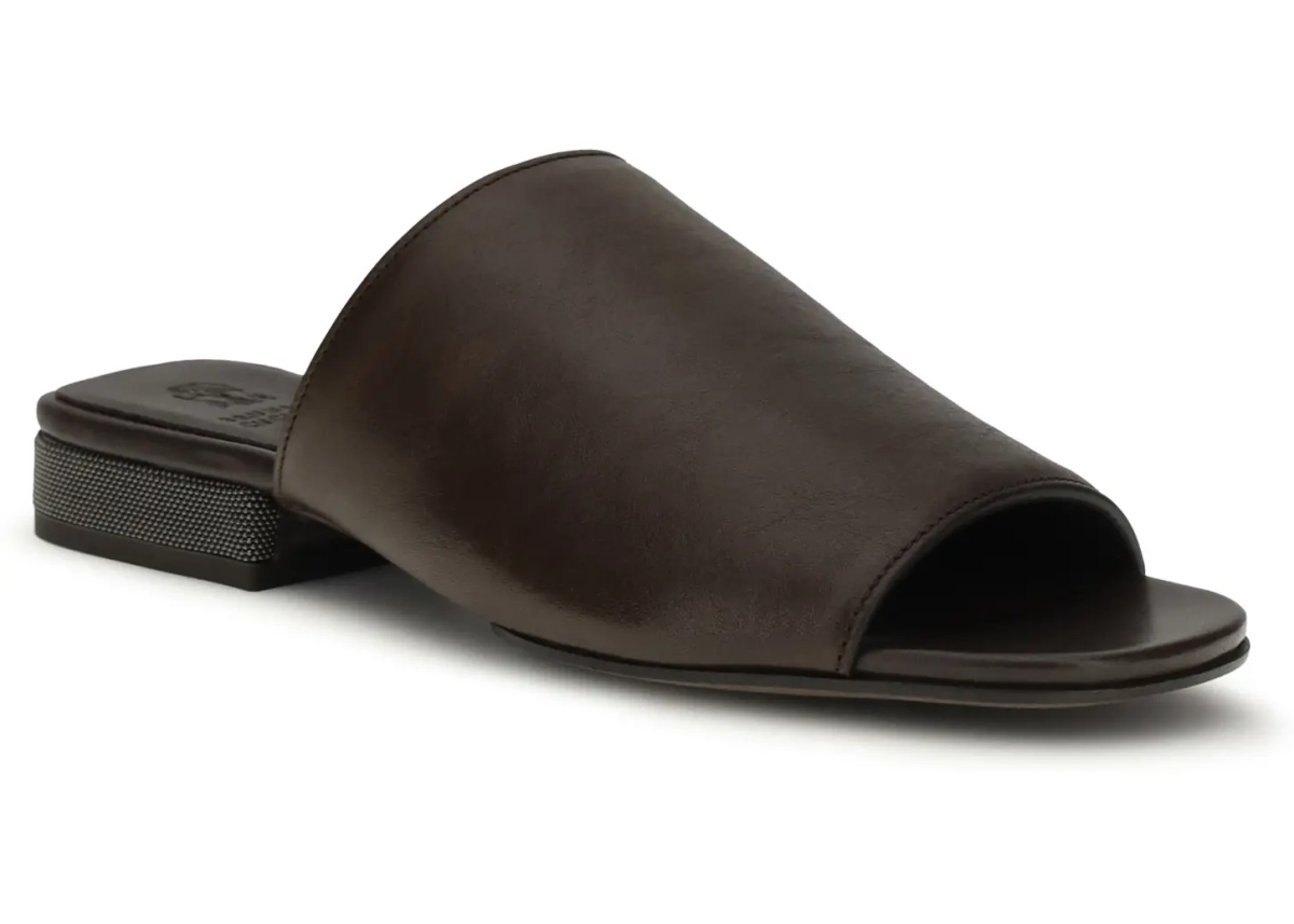 Sandale Riding calfskin Sandals with monili - Img 2
