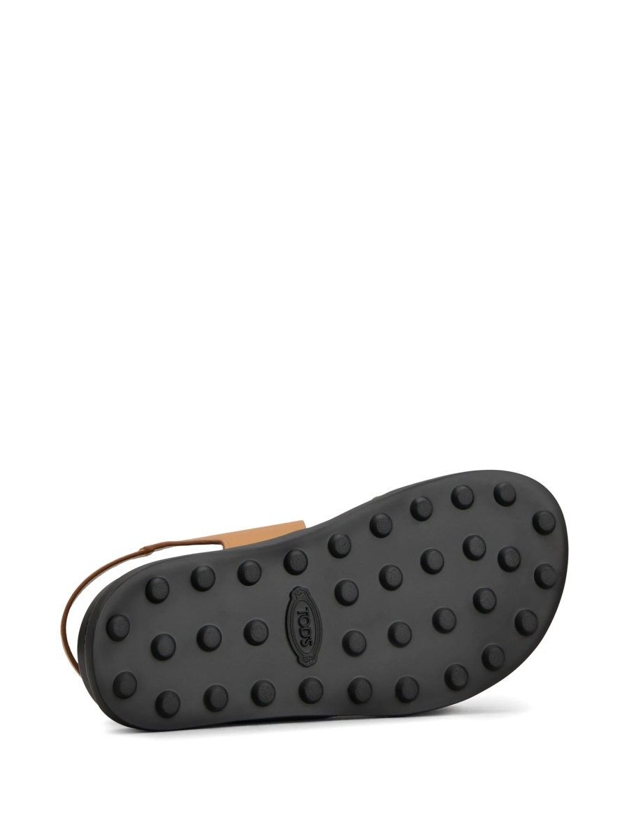 Sandale TOD'S maro din piele - Img 4